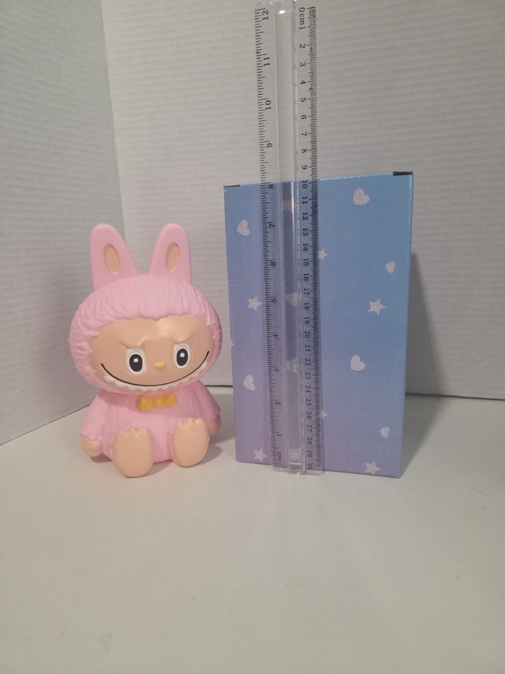 PIGGY BANK Monster Figurine Pink 7x4x3 Inches For Coins/Money NEW NIB